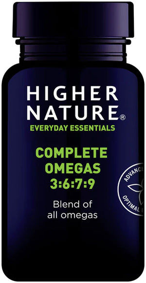 Higher Nature Complete Omegas 3679 Caps 90's