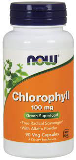 NOW Chlorophyll 100mg 90s