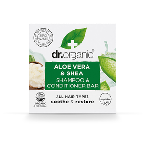 Dr. Organic Aloe Vera & Shea Shampoo & Conditioner Bar