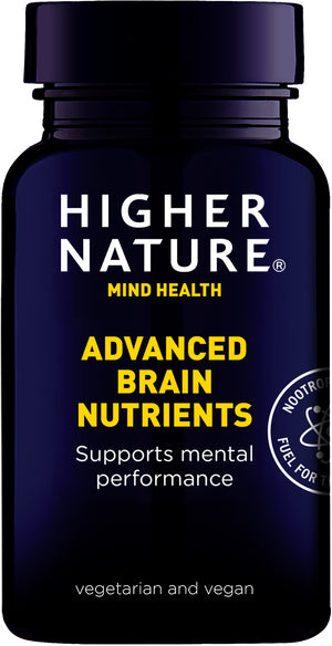 Higher Nature Advanced Brain Nutrients Capsules 90s