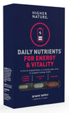 Higher Nature Daily Nutrients Energy Vitality 28s