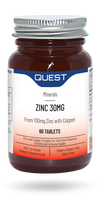 Quest Zinc Citrate 30mg 60's