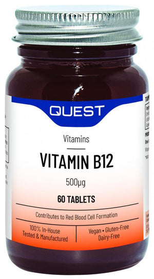 Quest Vitamin B12 500ug 60's