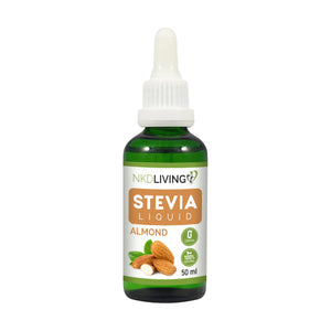 NKDLiving Stevia Liquid Almond 50ml