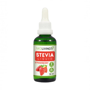 NKDLiving Stevia Liquid Strawberry 50ml