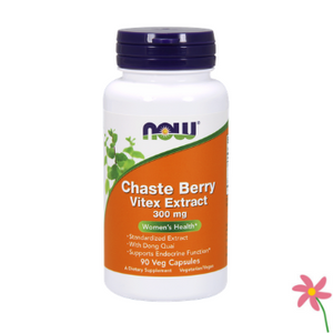 NOW Chaste Berry Vitex Extract 300 mg 90s