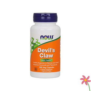 NOW Foods Devils Claw 100 Vegetarian capsules