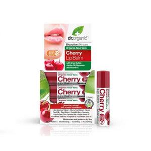 Dr. Organic Aloe Vera Cherry Lip Balm