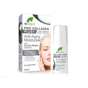 Dr. Organic Pro-Collagen Black Pearl Moisturiser