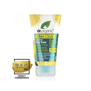 Dr. Organic Skin Clear Face Wash Tea Tree Oil