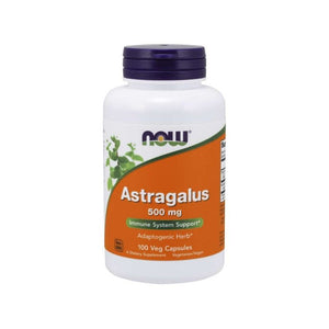 NOW Astragalus 500 mg Veg Capsules 100s