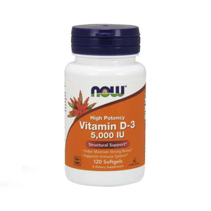 NOW Foods Vitamin D3 - 5000 iu Immune System