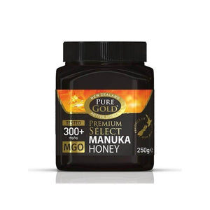 Pure Gold Manuka Honey New Zealand certified MGO 300+