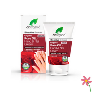 Dr. Organic Rose Hand and Nail Cream 125ml