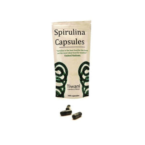 Tiwani Spirulina Capsules 100s Superfood