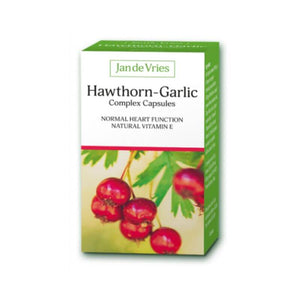 Jan de Vries Hawthorn Garlic capsules