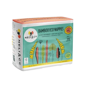 Neli & co Bamboo Eco Nappies Extra Large